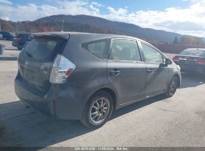 Lot #3035074555 2014 TOYOTA PRIUS V TWO