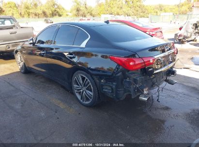 Lot #3035074549 2014 INFINITI Q50 PREMIUM