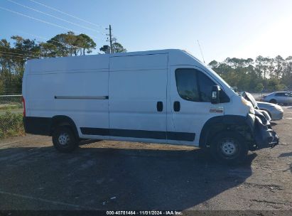 Lot #2995295599 2020 RAM PROMASTER 3500 CARGO VAN HIGH ROOF 159 WB EXT