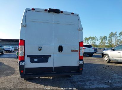 Lot #2995295599 2020 RAM PROMASTER 3500 CARGO VAN HIGH ROOF 159 WB EXT