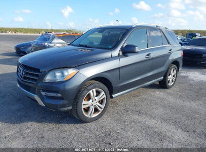 Lot #2992822175 2012 MERCEDES-BENZ ML 350 BLUETEC 4MATIC