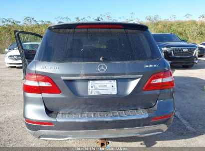 Lot #2992822175 2012 MERCEDES-BENZ ML 350 BLUETEC 4MATIC