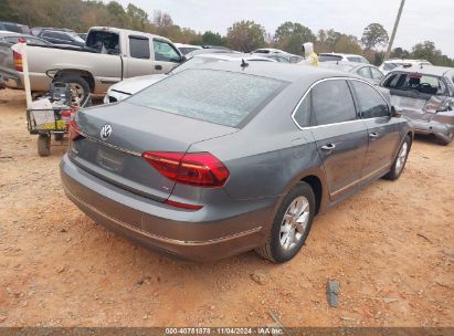 Lot #3034053747 2017 VOLKSWAGEN PASSAT 1.8T S