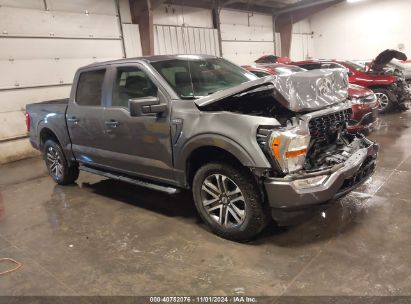 Lot #3034053654 2021 FORD F-150 XL