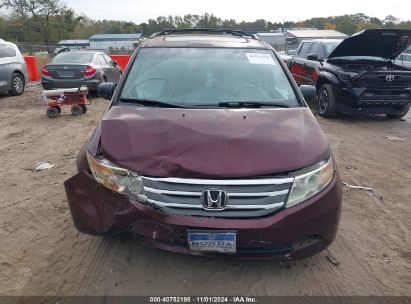 Lot #2995295565 2013 HONDA ODYSSEY EX-L