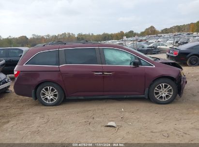 Lot #2995295565 2013 HONDA ODYSSEY EX-L