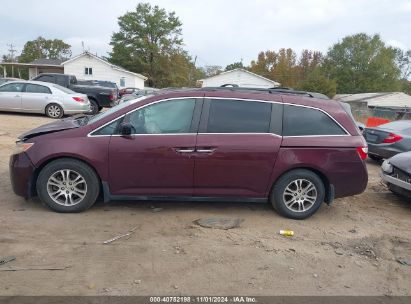 Lot #2995295565 2013 HONDA ODYSSEY EX-L