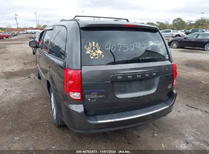 Lot #2995295570 2016 DODGE GRAND CARAVAN SXT