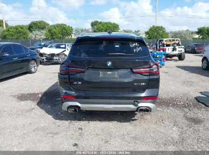 Lot #3057075797 2022 BMW X3 SDRIVE30I