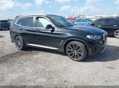 Lot #3057075797 2022 BMW X3 SDRIVE30I