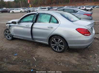 Lot #3051076966 2018 MERCEDES-BENZ C 300 4MATIC