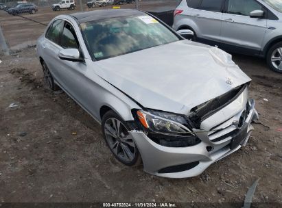 Lot #3051076966 2018 MERCEDES-BENZ C 300 4MATIC