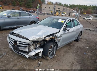 Lot #3051076966 2018 MERCEDES-BENZ C 300 4MATIC