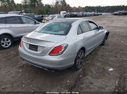 Lot #3051076966 2018 MERCEDES-BENZ C 300 4MATIC