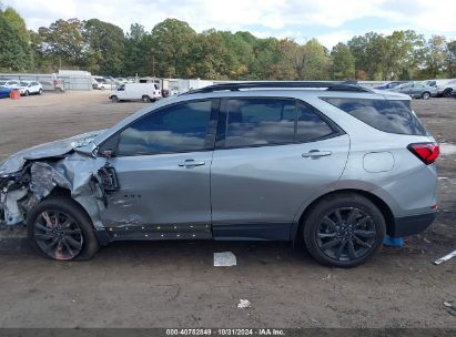 Lot #3035074027 2023 CHEVROLET EQUINOX FWD RS