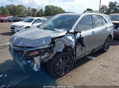 Lot #3035074027 2023 CHEVROLET EQUINOX FWD RS