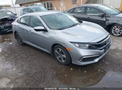 Lot #3053064174 2020 HONDA CIVIC LX