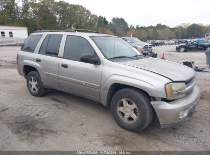 Lot #3051076965 2003 CHEVROLET TRAILBLAZER LT