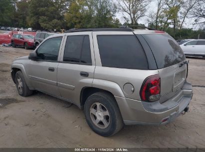 Lot #3051076965 2003 CHEVROLET TRAILBLAZER LT