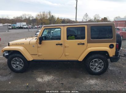 Lot #2995295982 2014 JEEP WRANGLER UNLIMITED RUBICON