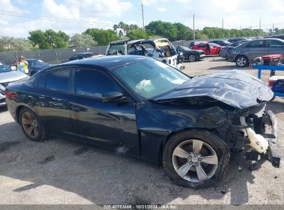 Lot #3035074020 2018 DODGE CHARGER SXT PLUS RWD