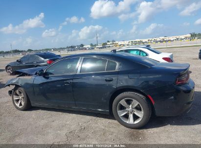 Lot #3035074020 2018 DODGE CHARGER SXT PLUS RWD