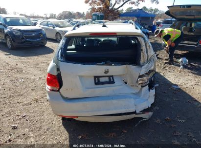 Lot #2995295988 2014 VOLKSWAGEN JETTA SPORTWAGEN 2.5L SE