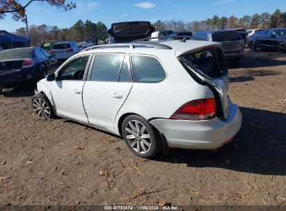 Lot #2995295988 2014 VOLKSWAGEN JETTA SPORTWAGEN 2.5L SE