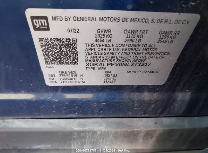 Lot #3035084727 2022 GMC TERRAIN FWD SLT