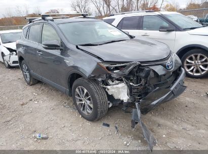 Lot #2995295987 2016 TOYOTA RAV4 HYBRID XLE