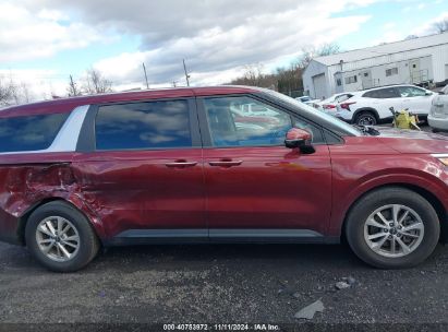 Lot #3037546437 2022 KIA CARNIVAL MPV LX SEAT PACKAGE