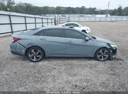 Lot #2992829580 2021 HYUNDAI ELANTRA SEL