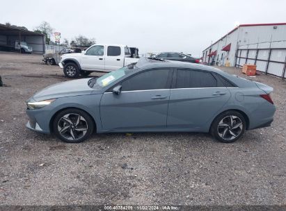 Lot #2992829580 2021 HYUNDAI ELANTRA SEL