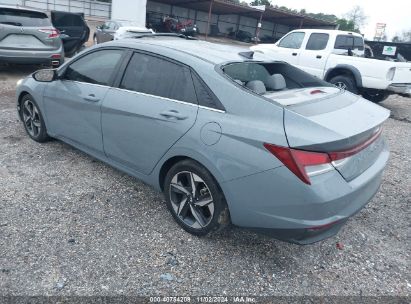 Lot #2992829580 2021 HYUNDAI ELANTRA SEL