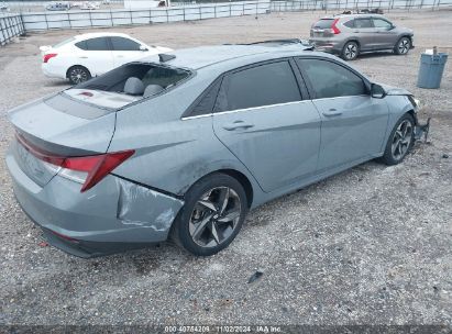 Lot #2992829580 2021 HYUNDAI ELANTRA SEL