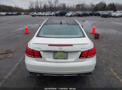 Lot #3037526345 2014 MERCEDES-BENZ E 350 4MATIC