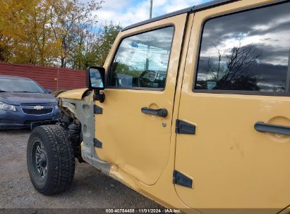 Lot #3050080204 2013 JEEP WRANGLER UNLIMITED SAHARA