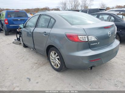 Lot #2995295965 2013 MAZDA MAZDA3 I TOURING