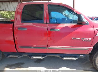 Lot #2992829579 2006 DODGE RAM 2500 SLT/TRX4 OFF ROAD/SPORT/POWER WAGON