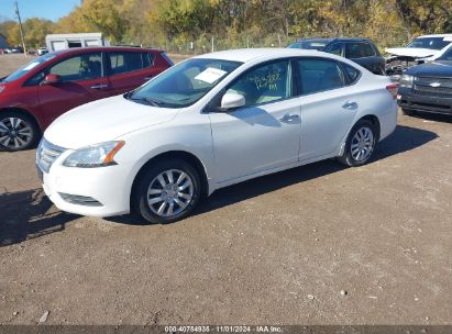 Lot #3035074000 2013 NISSAN SENTRA SV