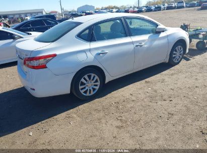 Lot #3035074000 2013 NISSAN SENTRA SV