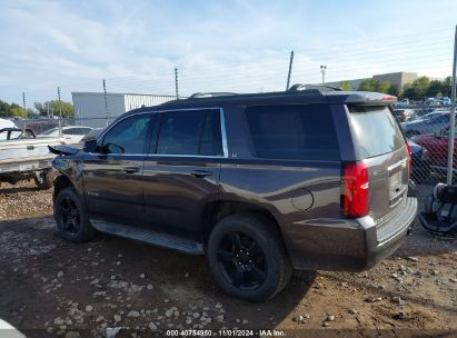 Lot #3035084716 2015 CHEVROLET TAHOE LT