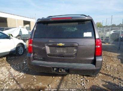 Lot #3035084716 2015 CHEVROLET TAHOE LT