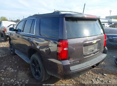 Lot #3035084716 2015 CHEVROLET TAHOE LT