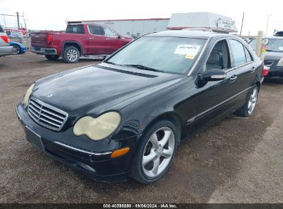 Lot #2997781546 2003 MERCEDES-BENZ C-CLASS 2.6L