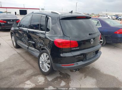 Lot #2992829574 2013 VOLKSWAGEN TIGUAN SE