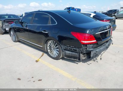 Lot #3037530561 2016 HYUNDAI EQUUS SIGNATURE