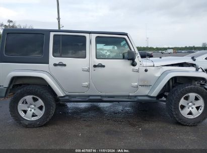 Lot #2997781545 2012 JEEP WRANGLER UNLIMITED SAHARA