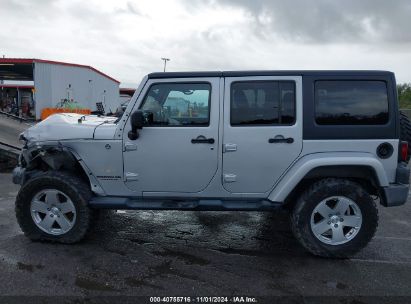 Lot #2997781545 2012 JEEP WRANGLER UNLIMITED SAHARA