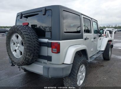 Lot #2997781545 2012 JEEP WRANGLER UNLIMITED SAHARA